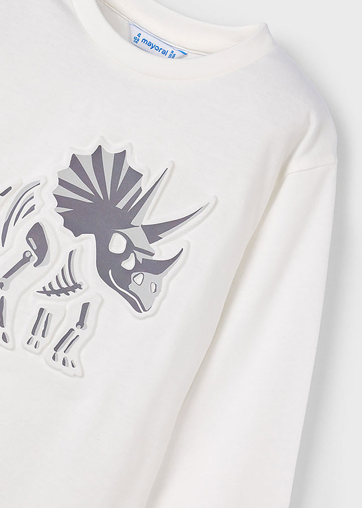 MAYORAL T-shirt MAYORAL da BAMBINO - Panna