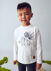 MAYORAL T-shirt MAYORAL da BAMBINO - Panna