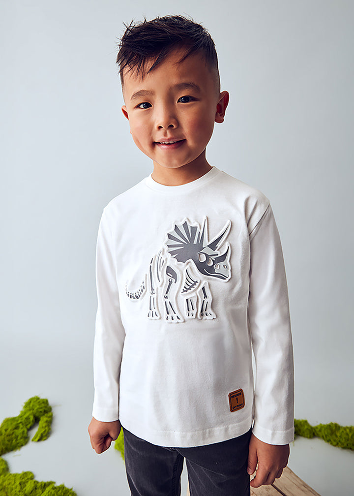 MAYORAL T-shirt MAYORAL da BAMBINO - Panna