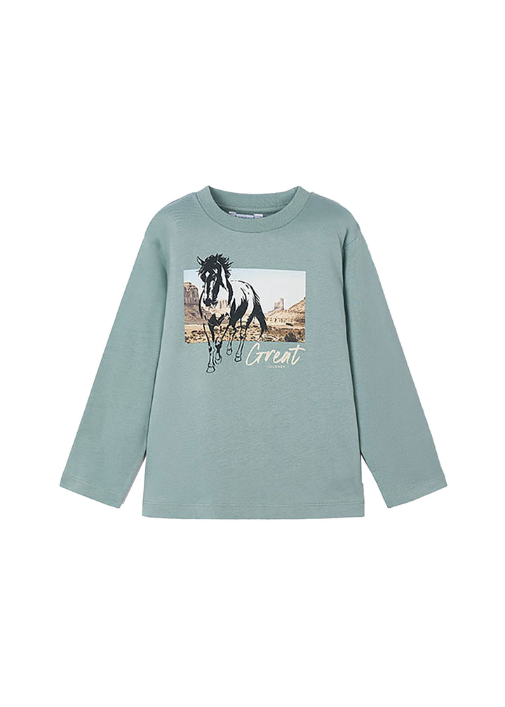 T-shirt MAYORAL da BAMBINO - Ghiaccio