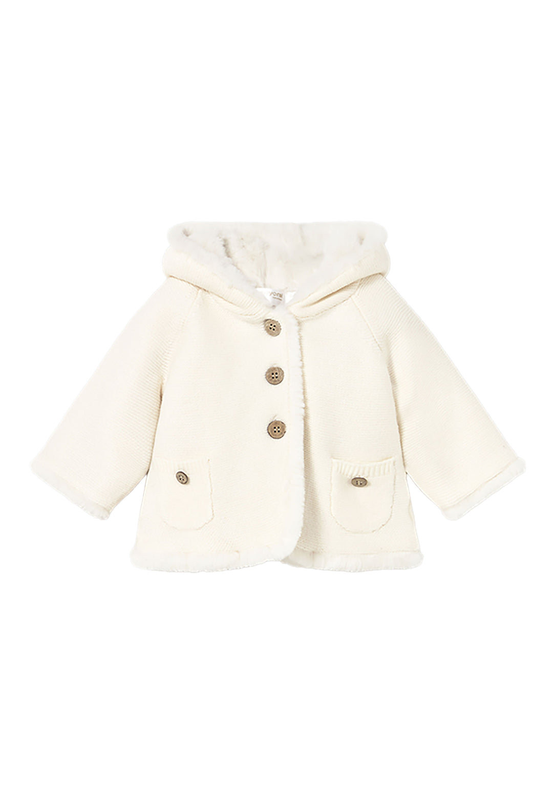 MAYORAL NEWBORN Cardigan MAYORAL NEWBORN da NEONATA - Crema