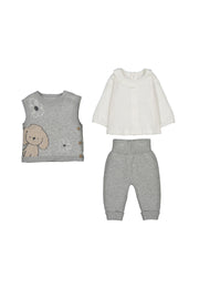 Completo MAYORAL NEWBORN da NEONATA - Grigio