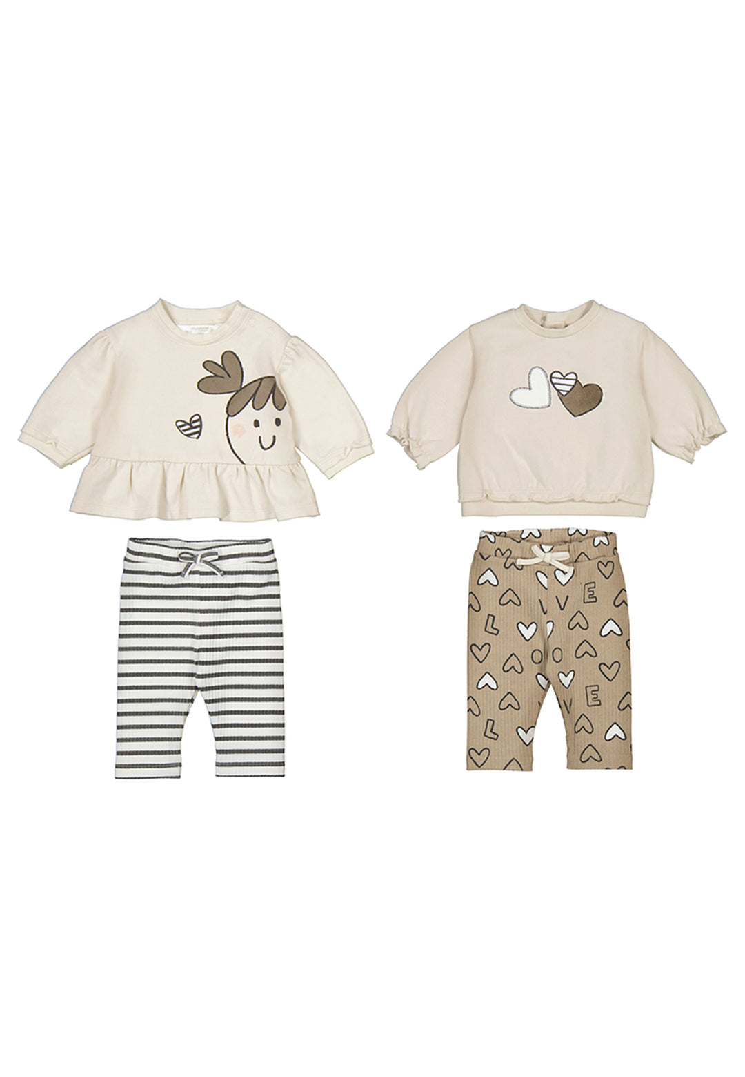 MAYORAL NEWBORN Completo MAYORAL NEWBORN da NEONATA - Arachide