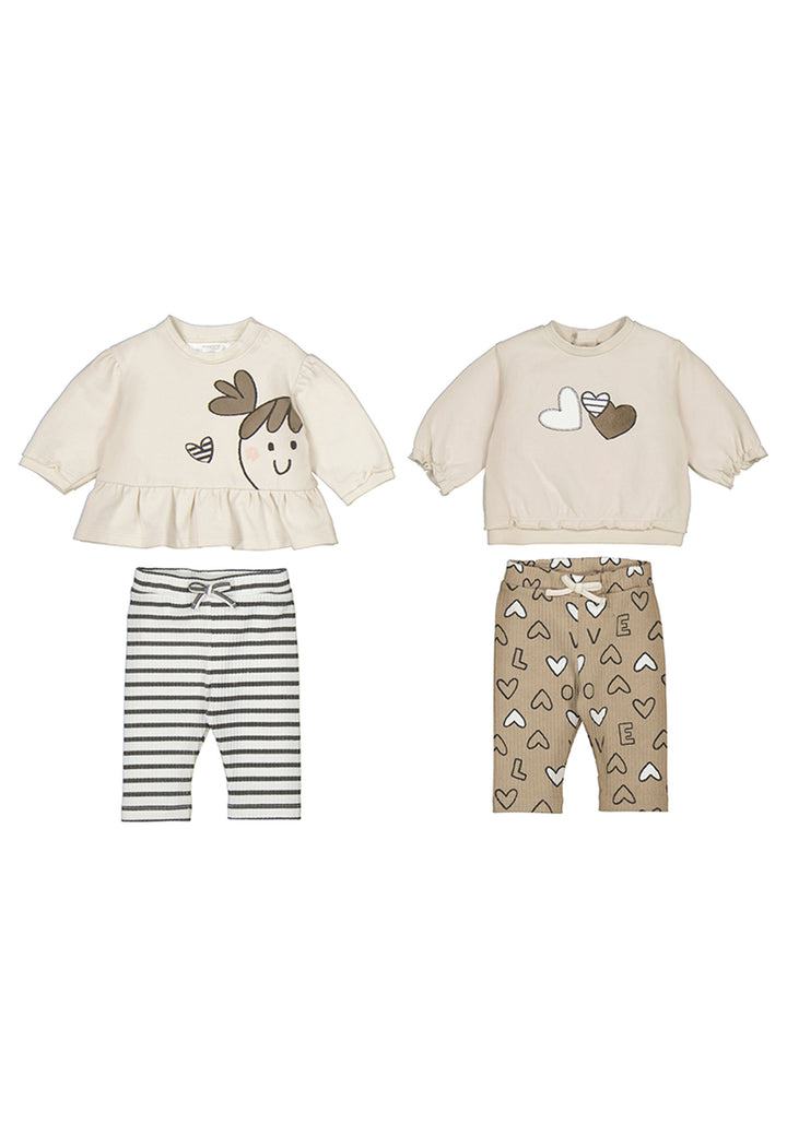 MAYORAL NEWBORN Completo MAYORAL NEWBORN da NEONATA - Arachide