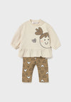 MAYORAL NEWBORN Completo MAYORAL NEWBORN da NEONATA - Arachide