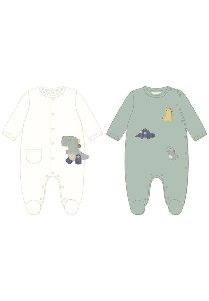 MAYORAL NEWBORN Tutina MAYORAL NEWBORN da NEONATO - Ecrù-ghiac