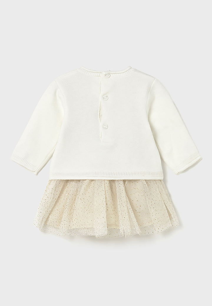 Abito MAYORAL NEWBORN da NEONATA - Ecrù