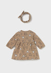 Abito MAYORAL NEWBORN da NEONATA - Arachide