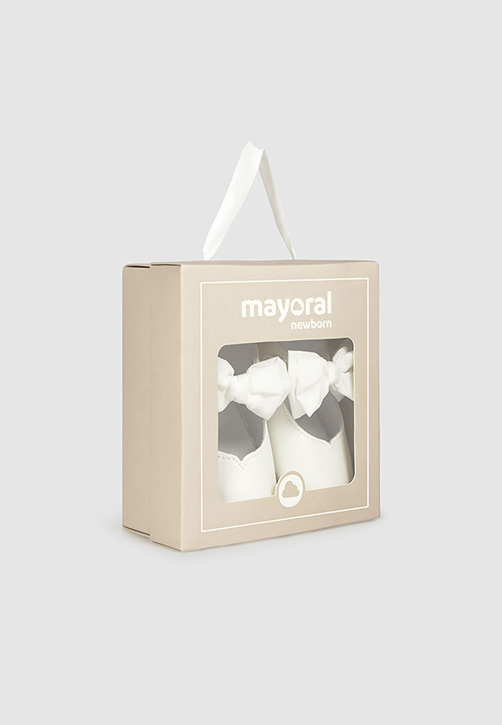 MAYORAL NEWBORN Scarpa culla MAYORAL NEWBORN da NEONATA - Ecrù