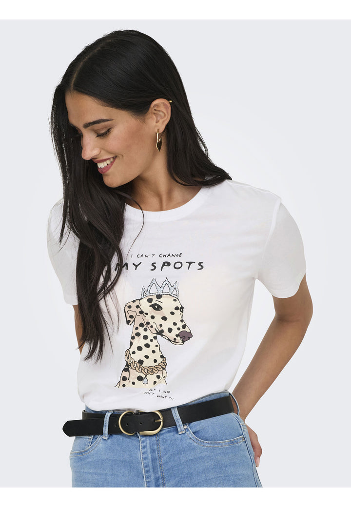 ONLY Top ONLY da DONNA - WHITE