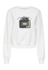 ONLY Felpa ONLY da DONNA - WHITE