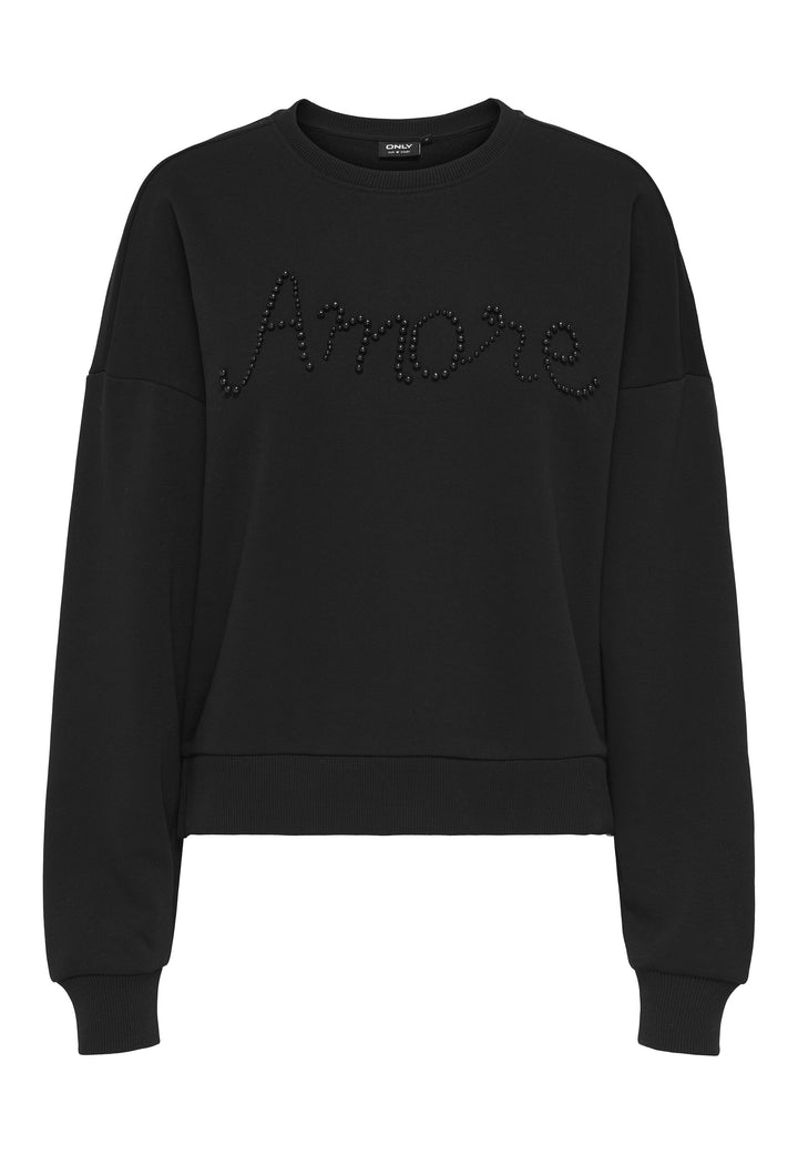 ONLY Felpa ONLY da DONNA - Black