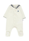 PETIT BATEAU Tutina PETIT BATEAU da NEONATI - Marshmallow