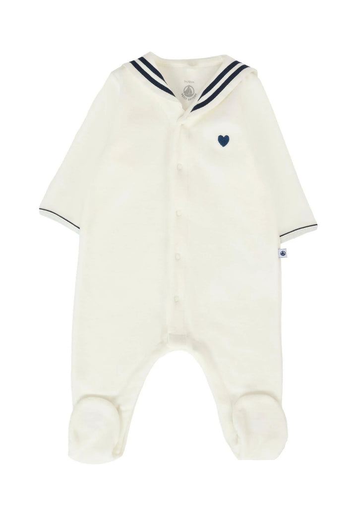 PETIT BATEAU Tutina PETIT BATEAU da NEONATI - Marshmallow