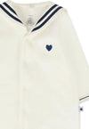 PETIT BATEAU Tutina PETIT BATEAU da NEONATI - Marshmallow
