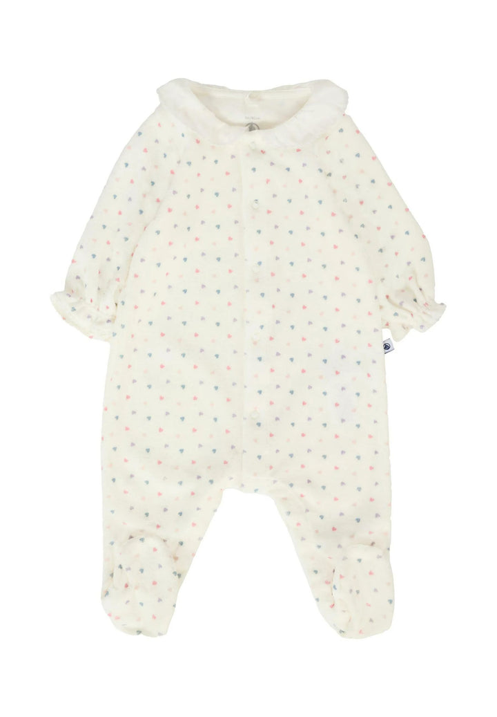 PETIT BATEAU Tutina PETIT BATEAU da NEONATA - Marshmallow