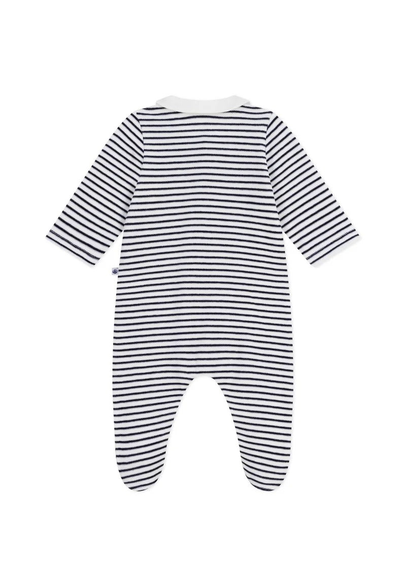 PETIT BATEAU Tutina PETIT BATEAU da NEONATI - Marshmallow