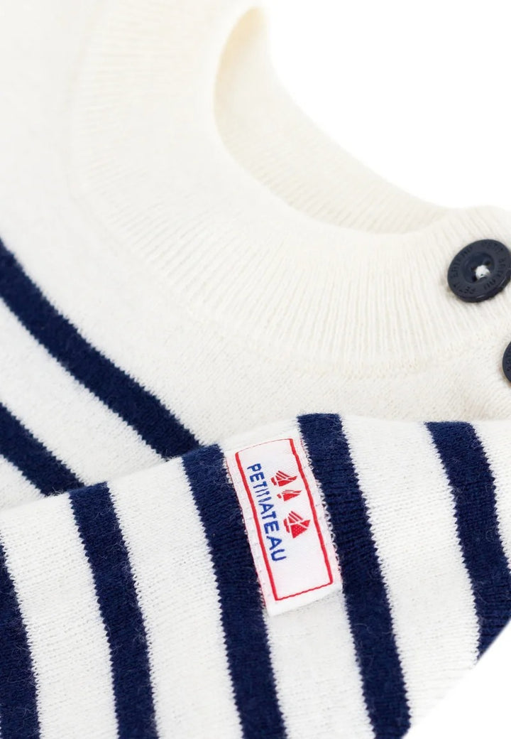 PETIT BATEAU Pullover PETIT BATEAU da BAMBINO - Marshmallow