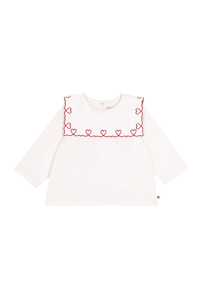 PETIT BATEAU Blusa PETIT BATEAU da BAMBINA - ECUME