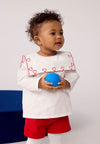 PETIT BATEAU Blusa PETIT BATEAU da BAMBINA - ECUME