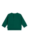 PETIT BATEAU Felpa PETIT BATEAU da BAMBINO - Evergreen