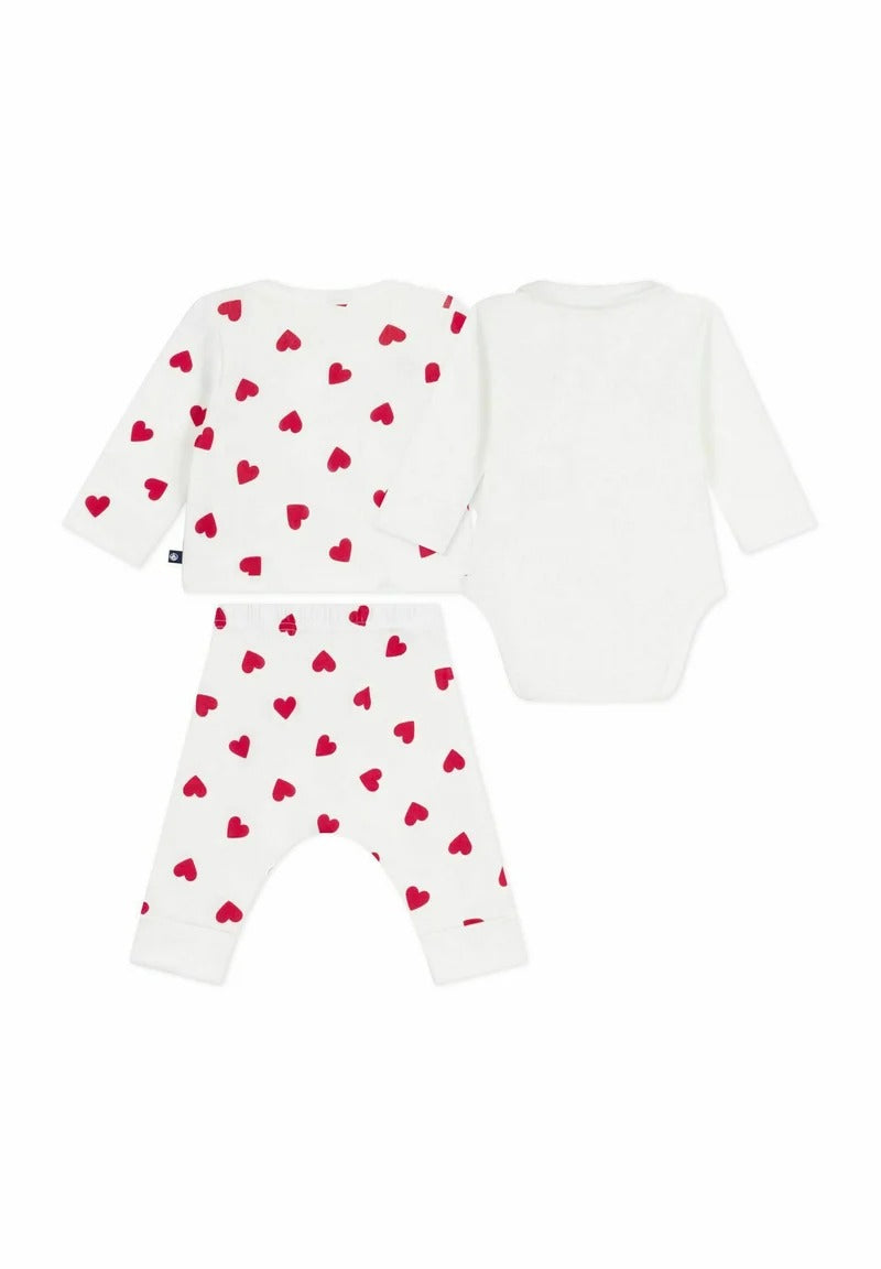 PETIT BATEAU Completo PETIT BATEAU da NEONATI - Marshmallow