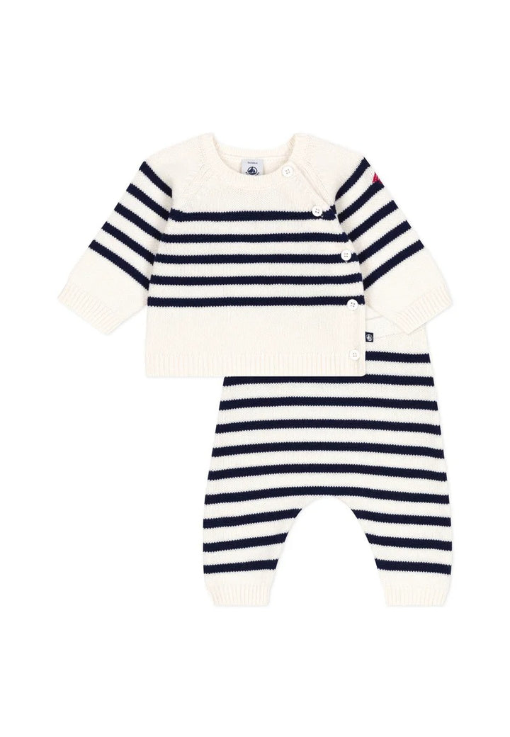 PETIT BATEAU Completo PETIT BATEAU da NEONATI - Marshmallow