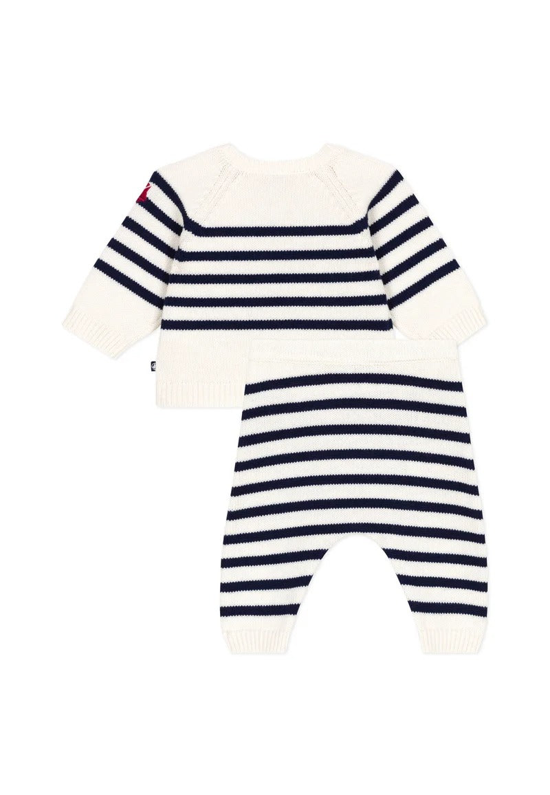 PETIT BATEAU Completo PETIT BATEAU da NEONATI - Marshmallow