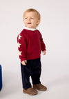 PETIT BATEAU Felpa PETIT BATEAU da BAMBINO - Amarante