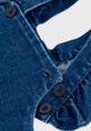 PETIT BATEAU Salopette PETIT BATEAU da BAMBINA - Denim