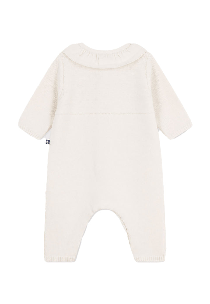 PETIT BATEAU Tutina PETIT BATEAU da NEONATA - Marshmallow