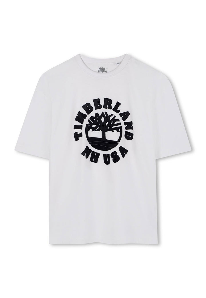 TIMBERLAND T-shirt TIMBERLAND da BAMBINO - Bianco