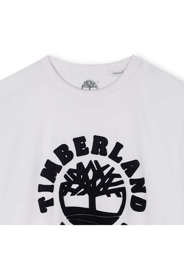 TIMBERLAND T-shirt TIMBERLAND da BAMBINO - Bianco