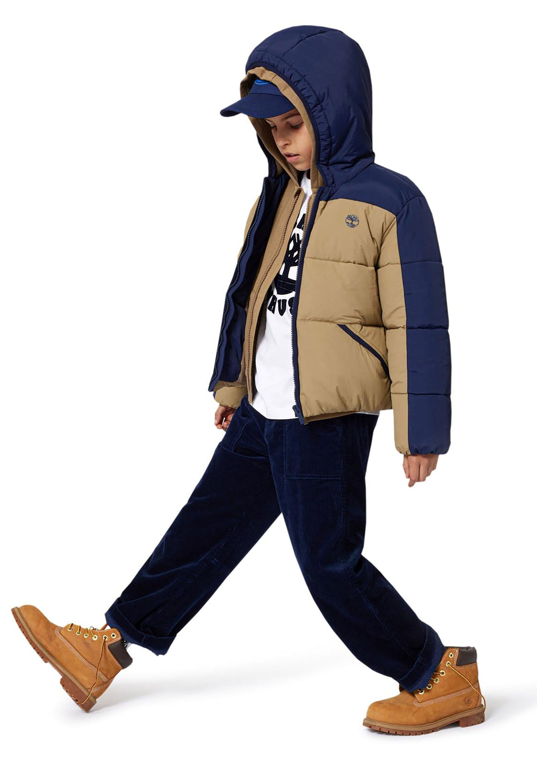 TIMBERLAND T-shirt TIMBERLAND da BAMBINO - Bianco