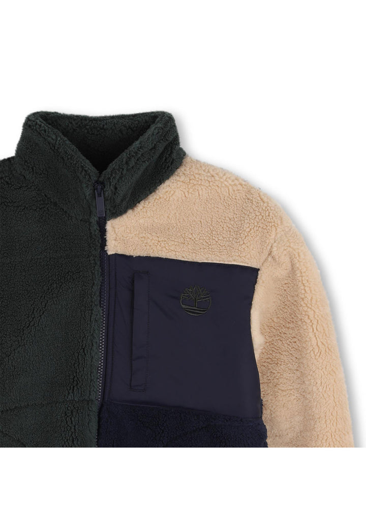 TIMBERLAND Cardigan TIMBERLAND da BAMBINO - Verde
