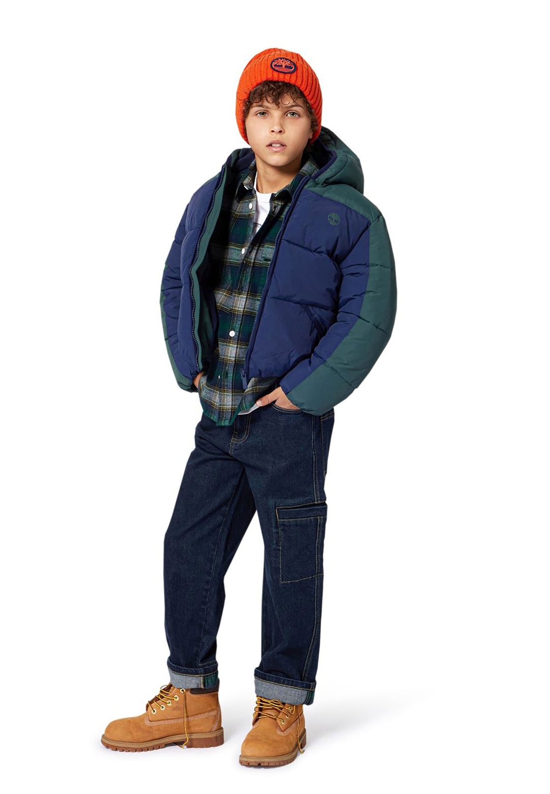 TIMBERLAND Camicia TIMBERLAND da BAMBINO - Verde