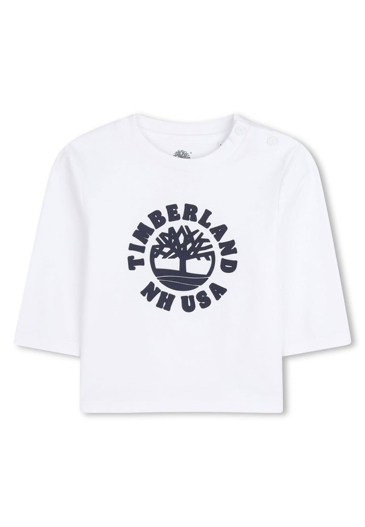 TIMBERLAND T-shirt TIMBERLAND da BAMBINO - Bianco