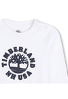 TIMBERLAND T-shirt TIMBERLAND da BAMBINO - Bianco