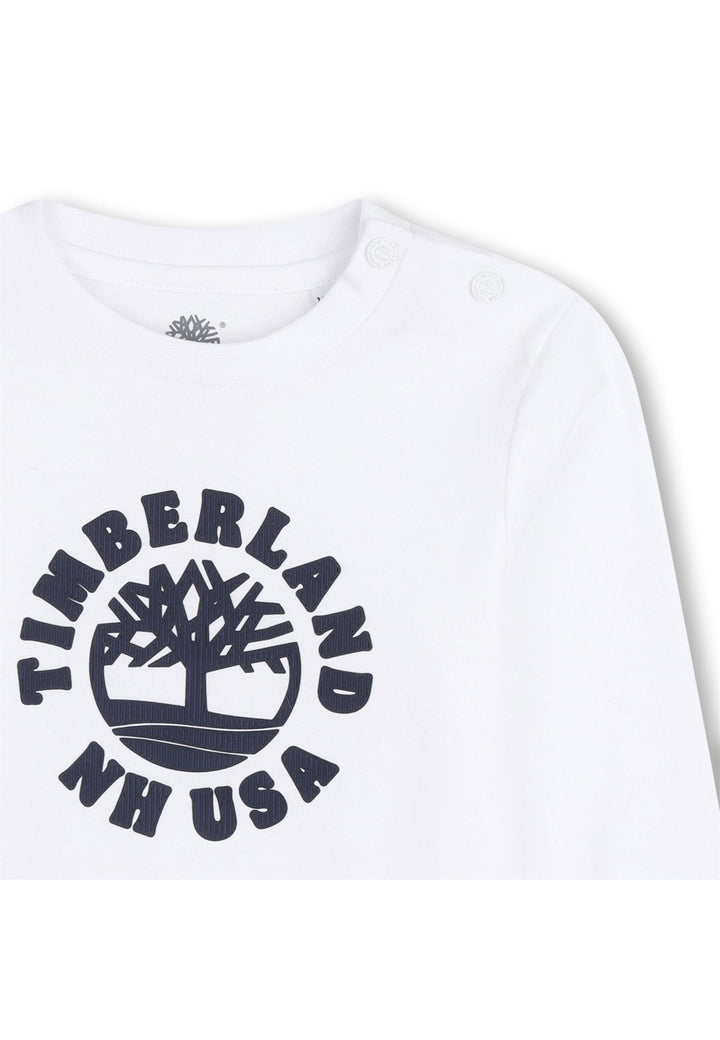 TIMBERLAND T-shirt TIMBERLAND da BAMBINO - Bianco