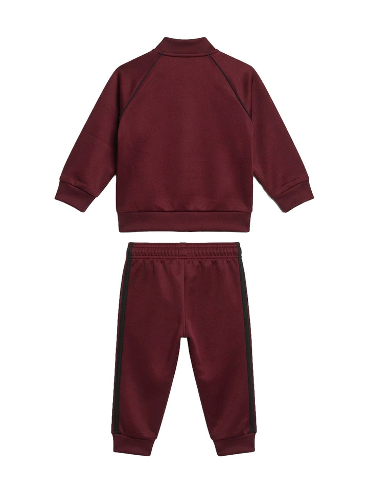 Completo bambini bordeaux Adidas – KH0847 – vista 2