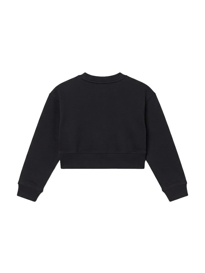 Felpa bambina nero Adidas – KR0870 – vista 2