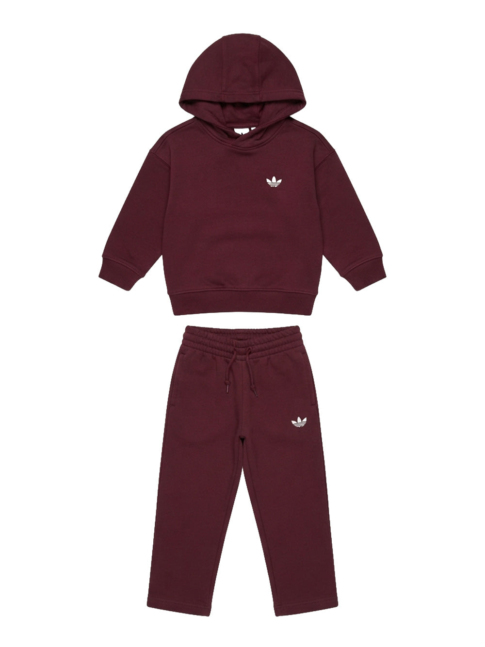 ADIDAS aor hoodie pat set maroon