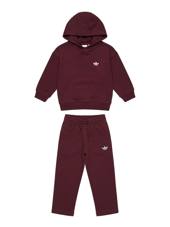 ADIDAS aor hoodie pat set maroon