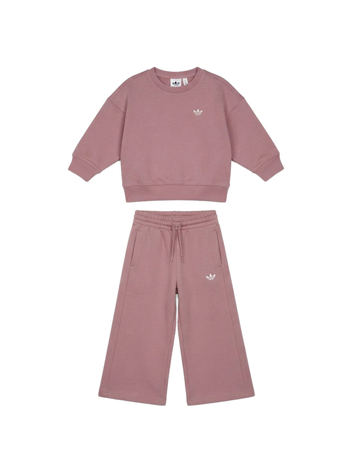 Completo bambina rosa Adidas – KT2242 – vista 1