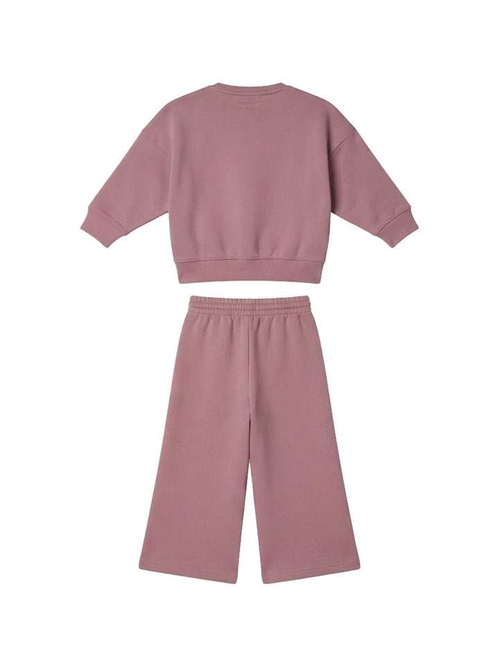 Completo bambina rosa Adidas – KT2242 – vista 2