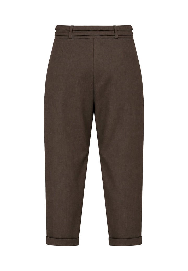 Pantalone bambina moro Amiuni AG261564SPN immagine 2