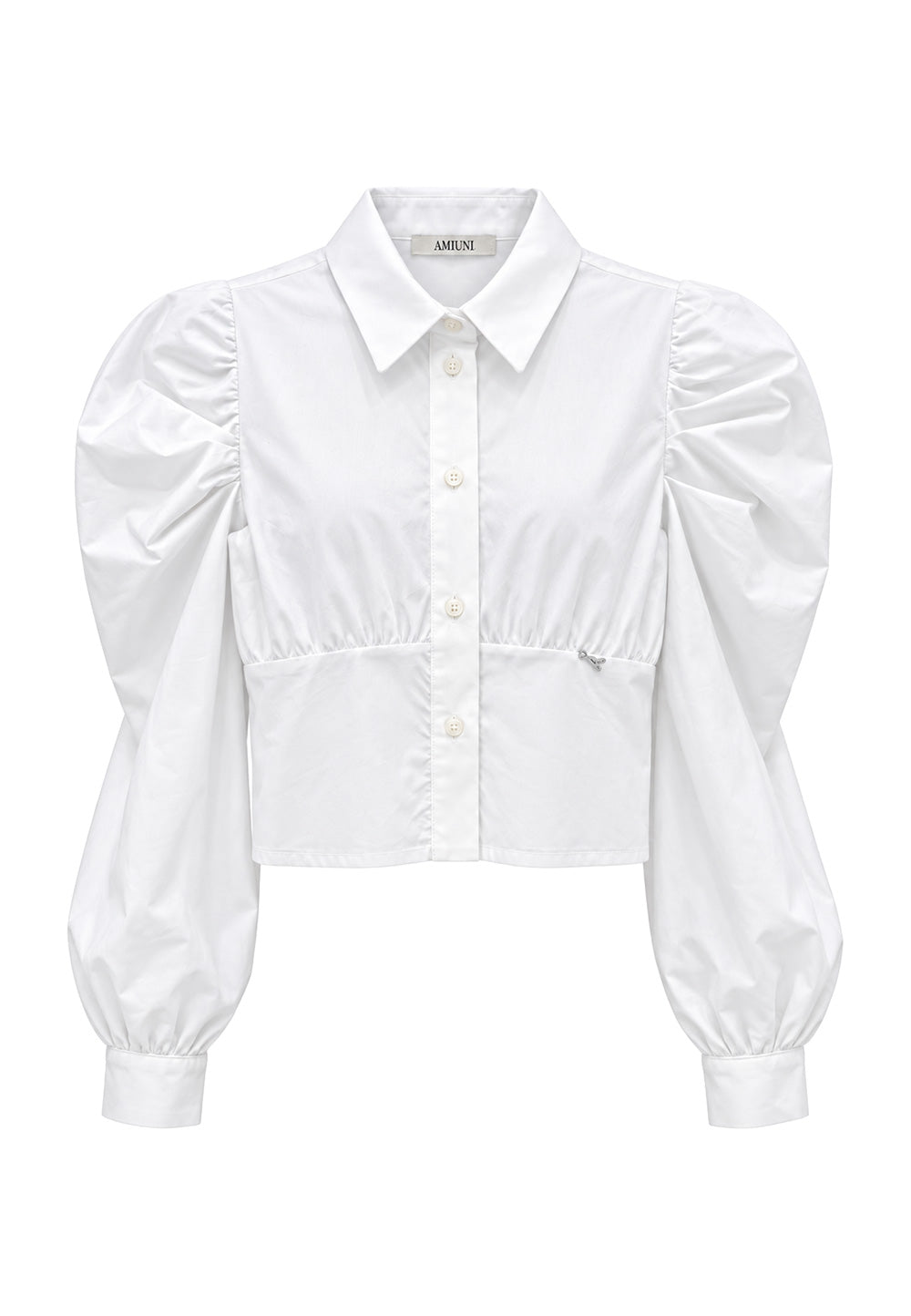 Camicia bambina bianca Amiuni AG261582SMG vista principale