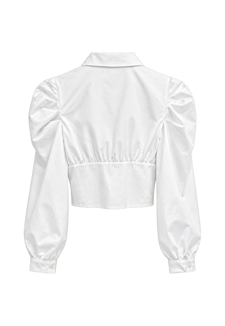 Camicia bambina bianca Amiuni AG261582SMG immagine 2