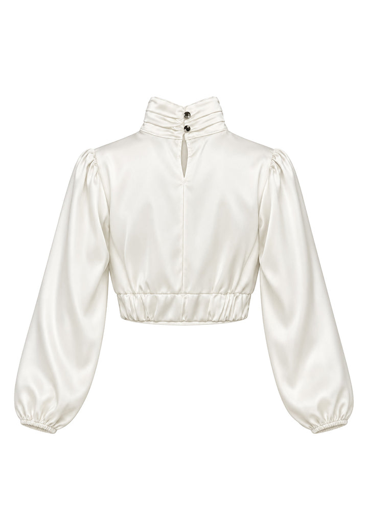 Camicia bambina panna Amiuni AG261751SCM immagine 2