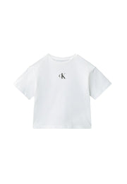 T-shirt bambina bianca Calvin Klein Jeans – LVCKSJA16G